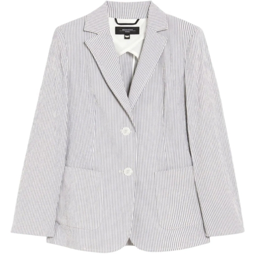Max Mara Blazer Jackets Ecrublue mehrfarbig