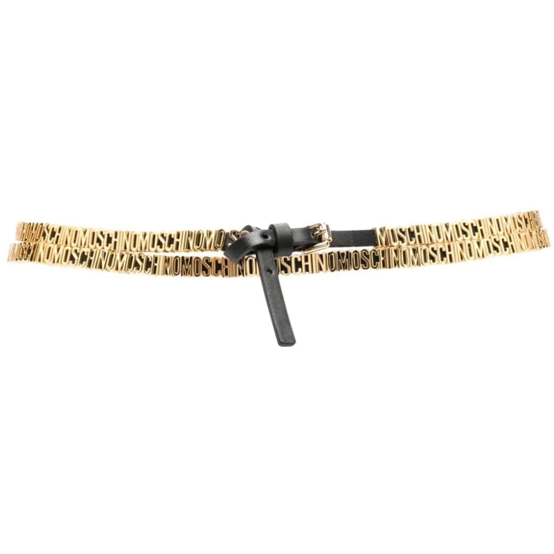 Moschino Taillengürtel Belts Black schwarz