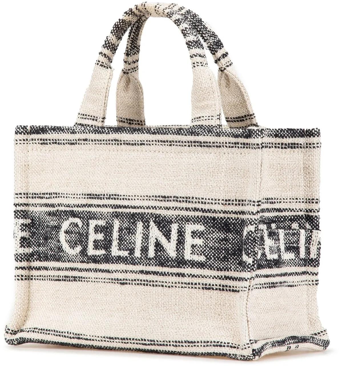 Thumbnail - Celine Hobo Bags - 2022 Small Canvas Cabas Thais Satchel - Gr. unisize - in Braun - für Damen