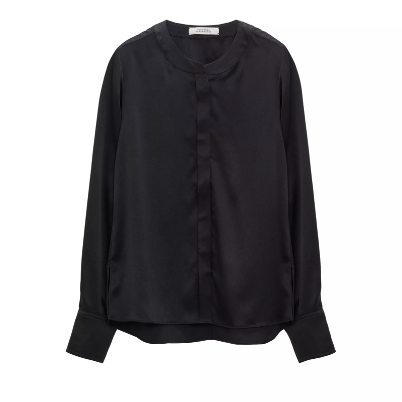 Dorothee Schumacher  SLEEK ATTRACTION Bluse 999 Pure Black