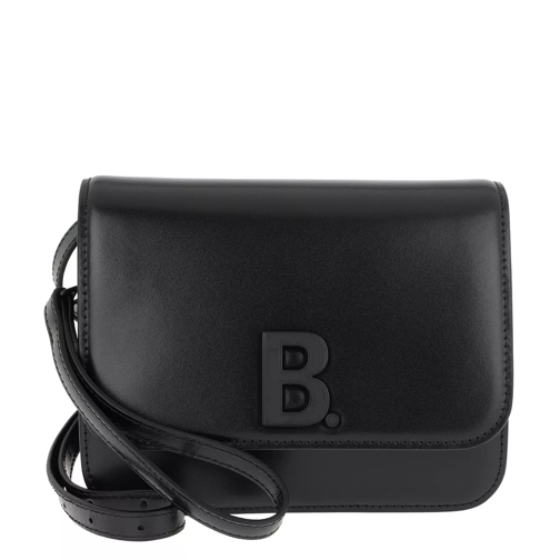 Balenciaga B Bag Small Leather Black Crossbody Bag
