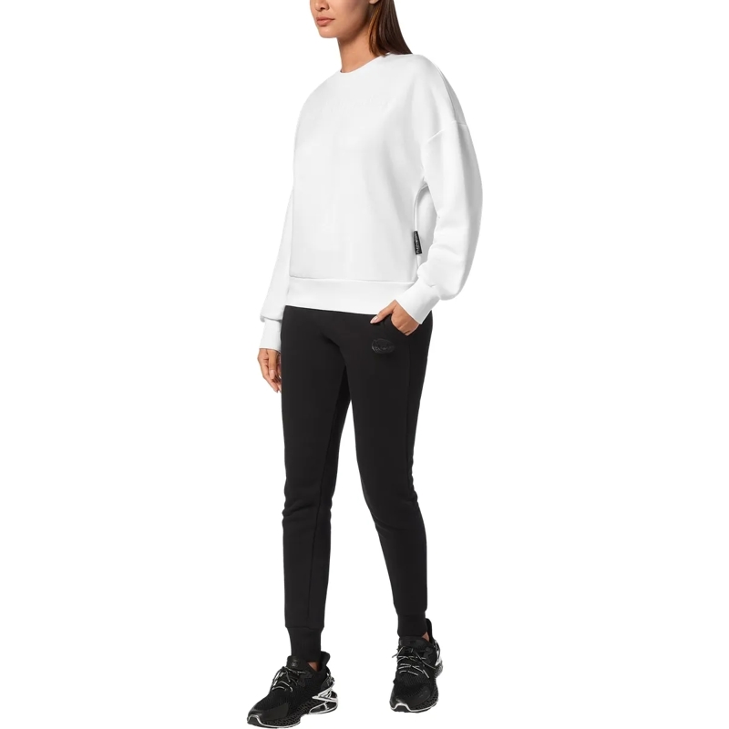 Plein Sport Top Sweatshirt weiss(Image 4)