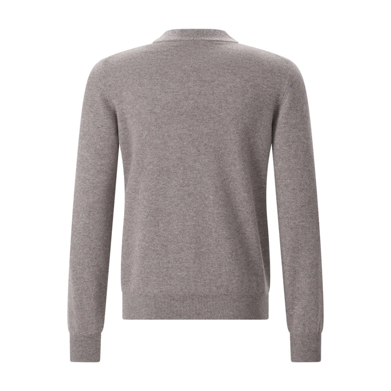 Gran Sasso Pull à col roulé Pullover aus Schurwolle & Kaschmir dunkelblau(Image 8)