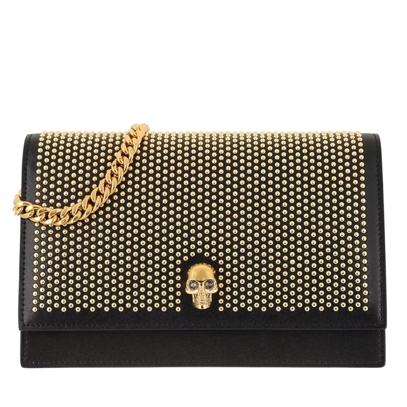 Alexander McQueen Crossbody Bag Skull Crossbody Bag Black