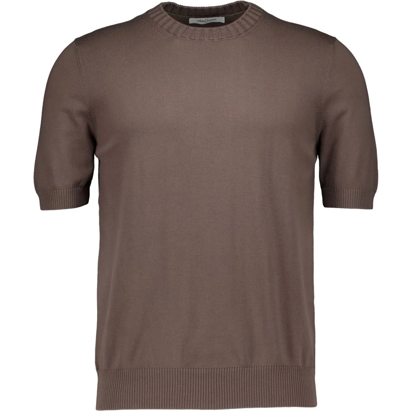 Gran Sasso T-Shirt Gran Sasso 57188/18163 T-shirts Taupe 57188/18163 taupe