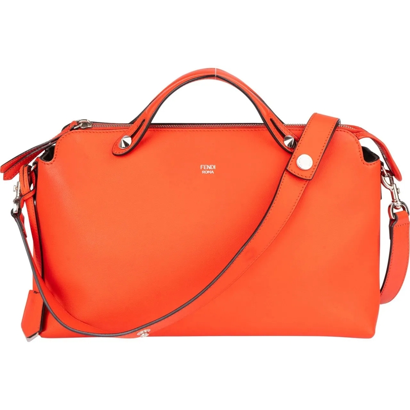 Fendi Tote Fendi Coral Leather By The Way Handbag rot