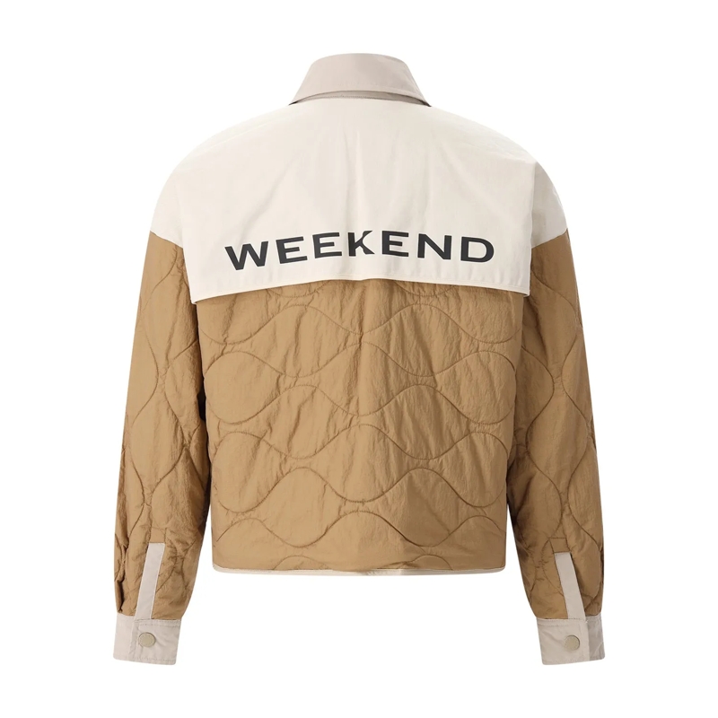 WEEKEND Max Mara Wendejacke Wattierte Wende-Jacke beige(Image 4)