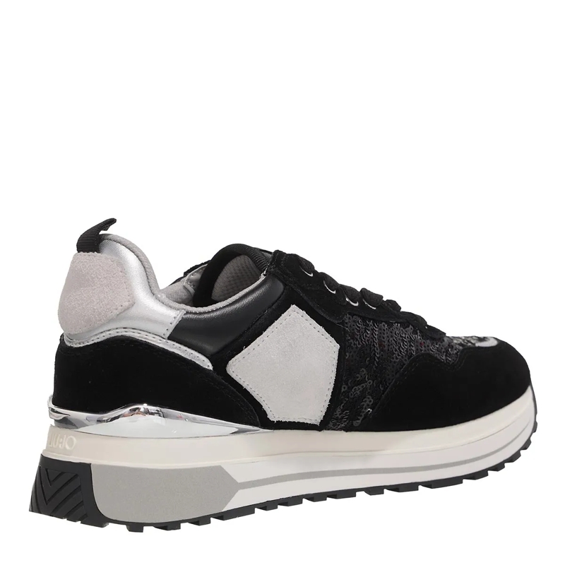 LIU JO Low-Top-Sneaker Maxi Wonder 01 Black(Image 3)