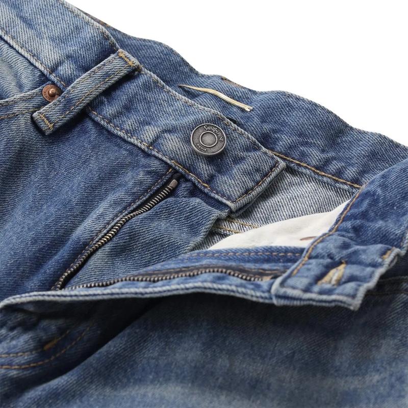 Saint Laurent Jeans Flared Jeans blau(Image 4)