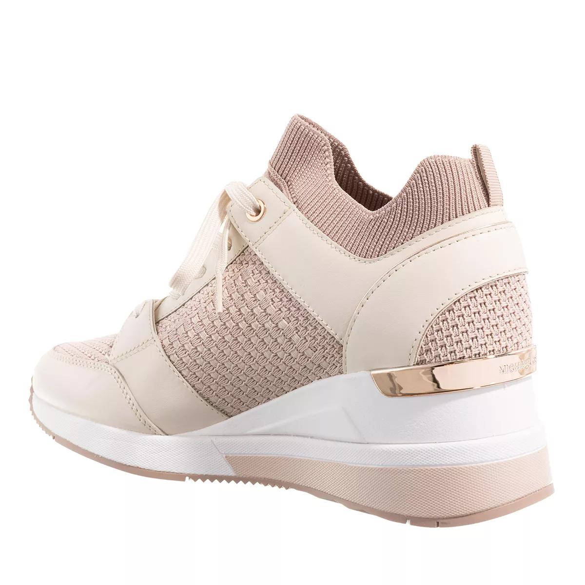 Michael Kors Georgie Knit Trainer Soft Pink Low Top Sneaker