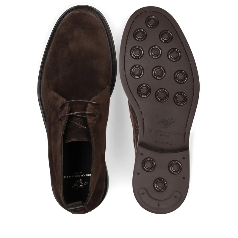 Heinrich Dinkelacker Schnürstiefel George Boots Florenz Plain V dunkel-braun(Image 4)