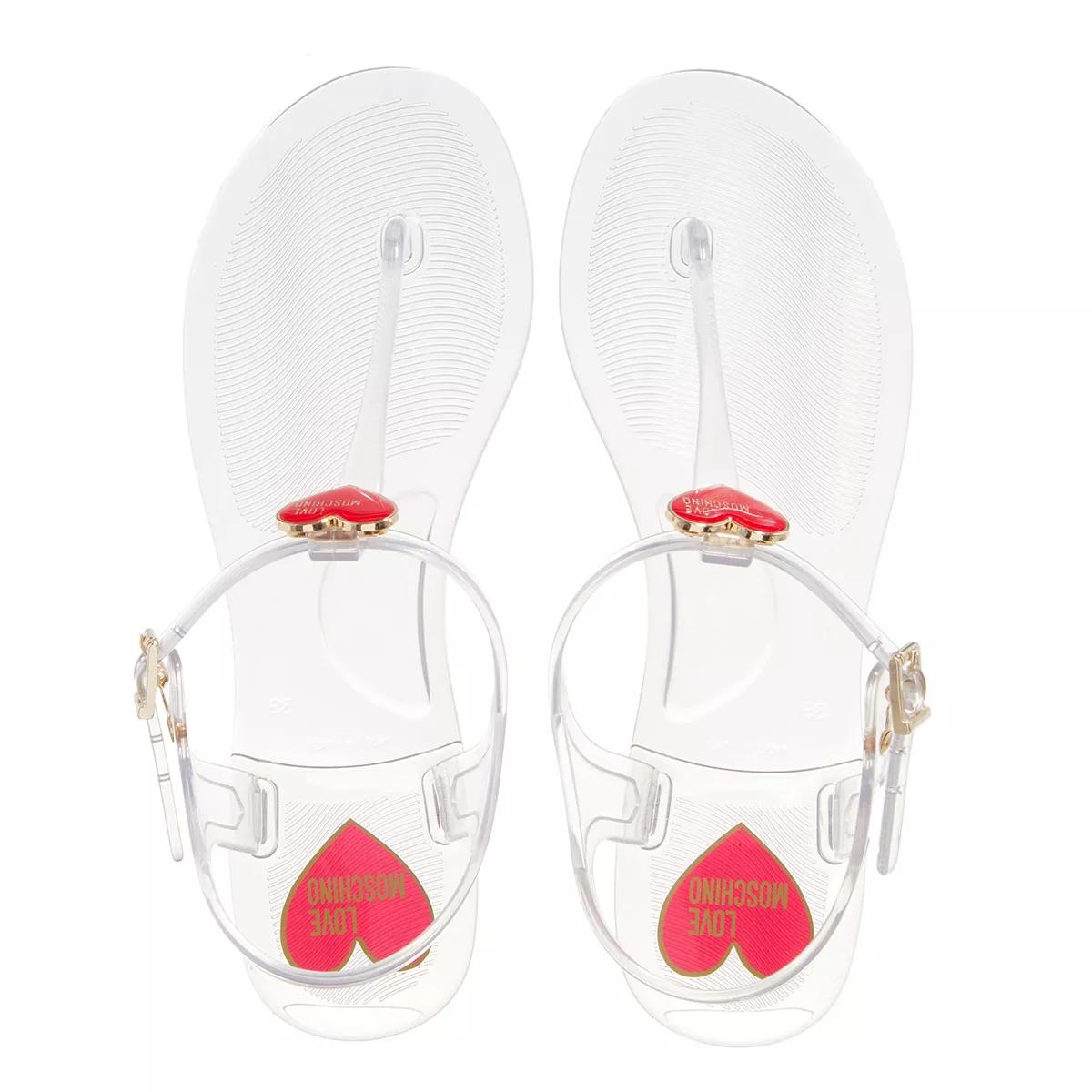 Love Moschino Jelly Trasparente Flip Flop