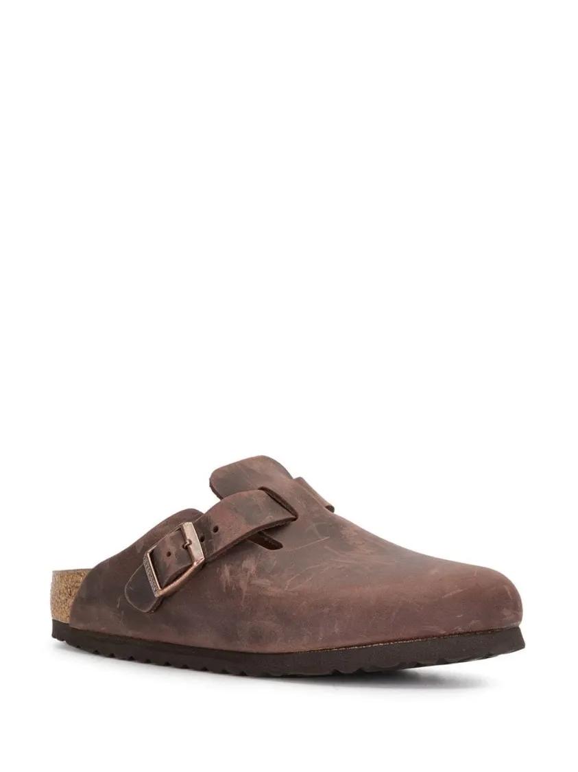 Thumbnail - Birkenstock Low-Top Sneaker - Clogs Boston aus Leder - Gr. 43 (EU) - in Braun - für Damen