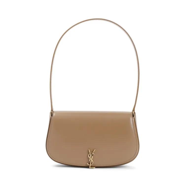 Saint Laurent Shopper - Demi Lune Hobo Bag - Gr. unisize - in Braun - für Damen