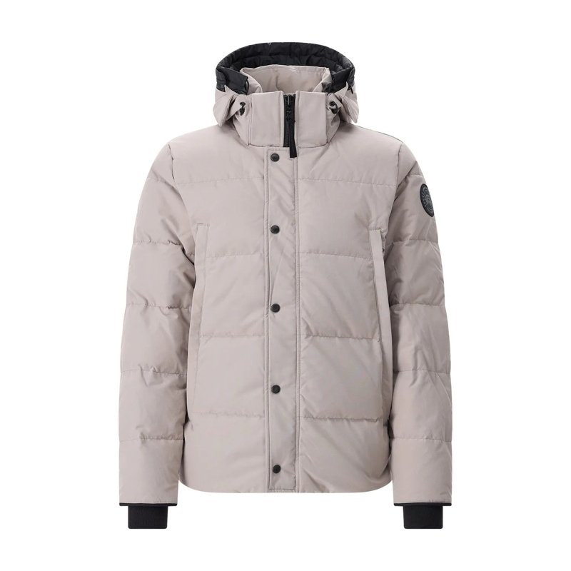 Canada Goose veste Jacke Wyndham mit Daunen schwarz