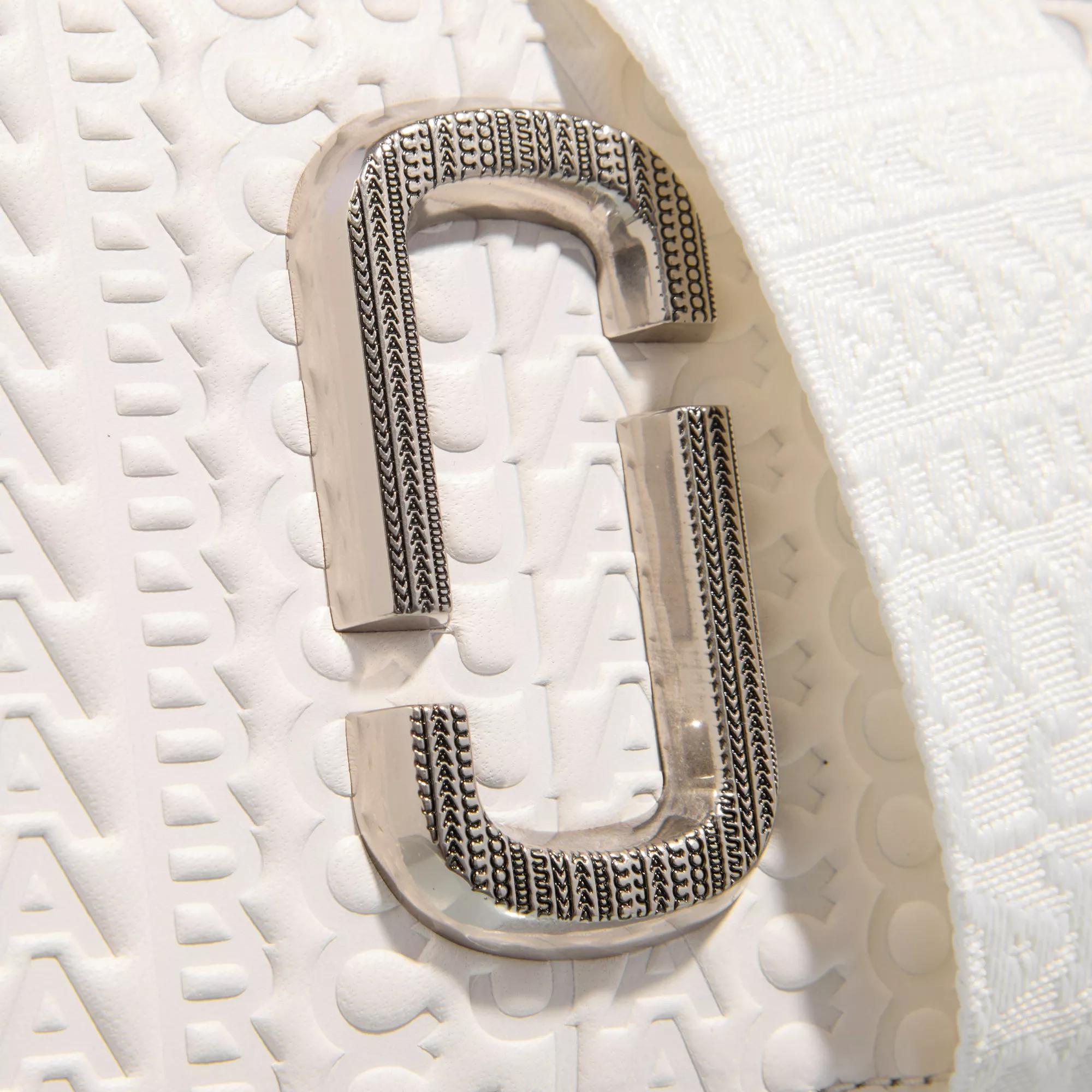 Marc Jacobs Crossbody bags The Monogram Debossed Snapshot in wit
