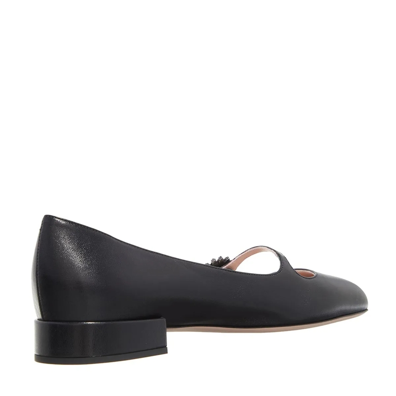 Valentino Garavani Ballerinas Daisy Ballet Flats Black(Image 4)