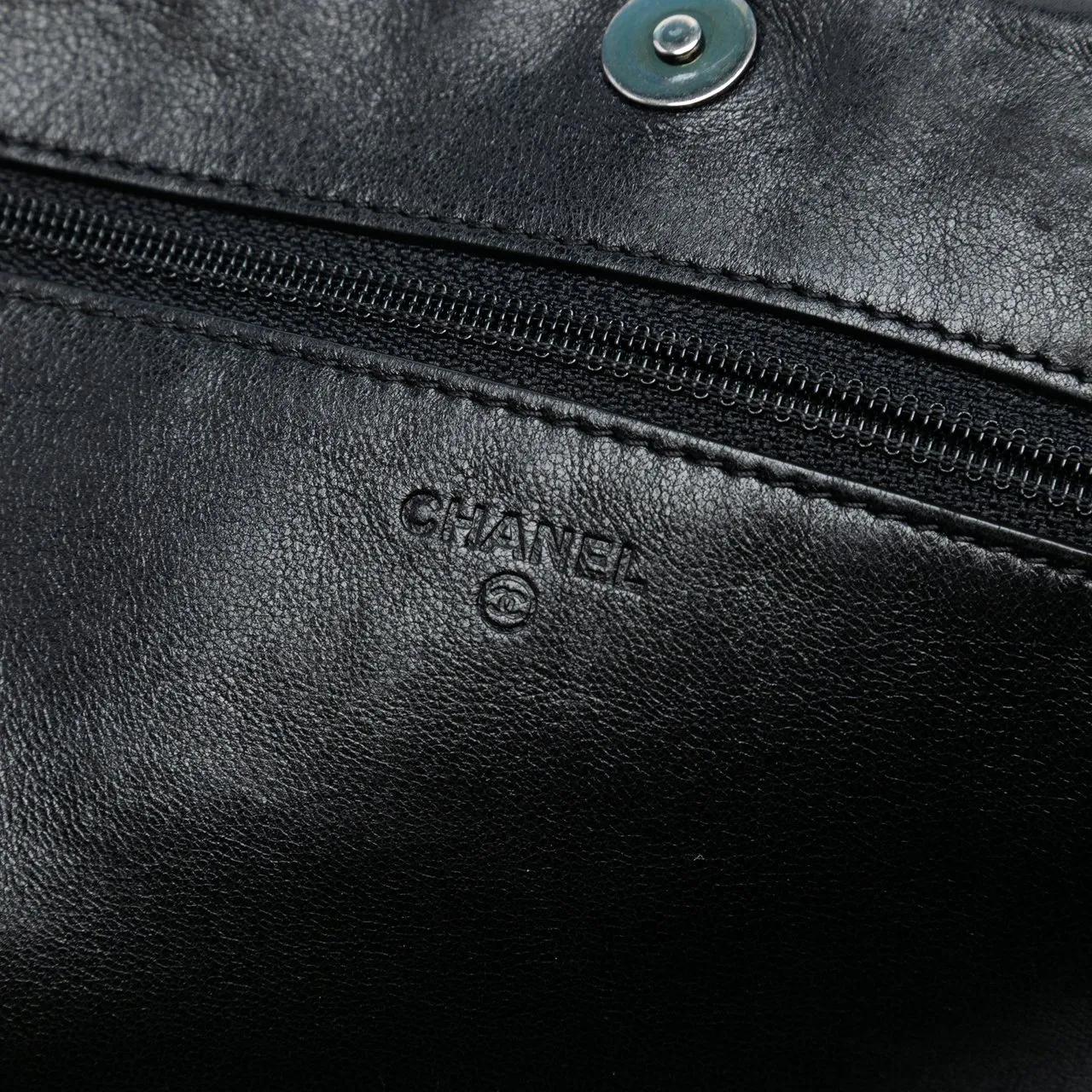 Thumbnail - Chanel Hobo Bags - CC Quilted Lambskin Full Flap Wallet on Chain - Gr. unisize - in Schwarz - für Damen