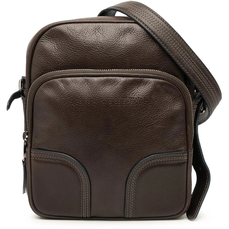 Louis Vuitton Schultertasche Leather Bequia Trotter MM braun