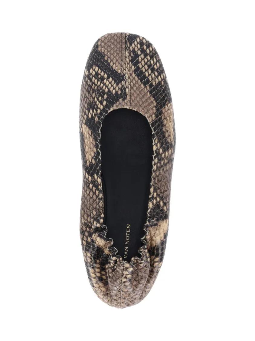 Thumbnail - Leather Ballerinas – Beige - Gr. 37,5 (EU) - in Beige
