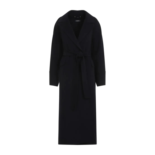 Max Mara Malika Coat Black Overgangsjassen