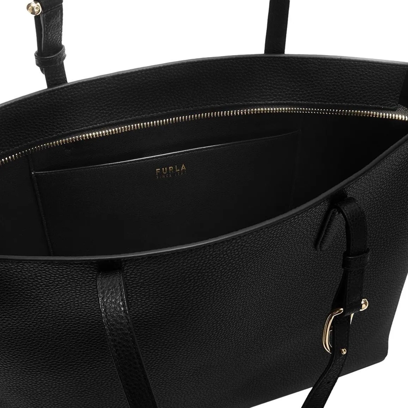 Furla Tote Furla Ava L Tote W/Zip Nero(Image 5)