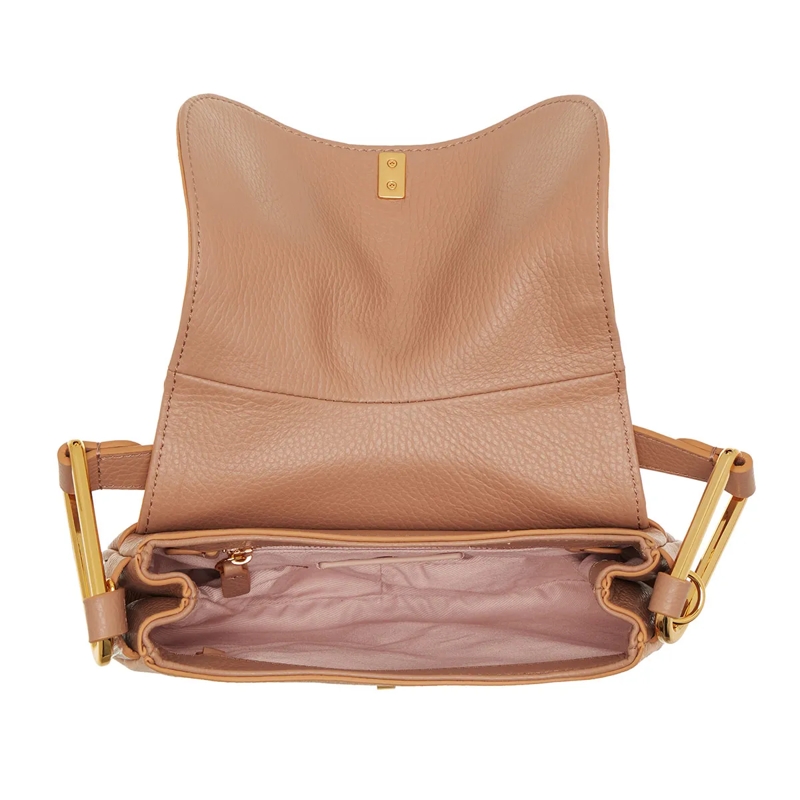 Coccinelle Satchel Coccinelle Magie Suede Bim Skin/Skin(Image 6)