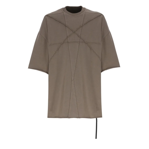 Rick Owens Green Cotton Tshirt Green Magliette