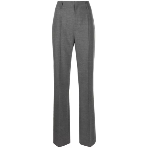 Philosophy Di Lorenzo Serafini Grey High-Waisted Tailored Trousers Grey 