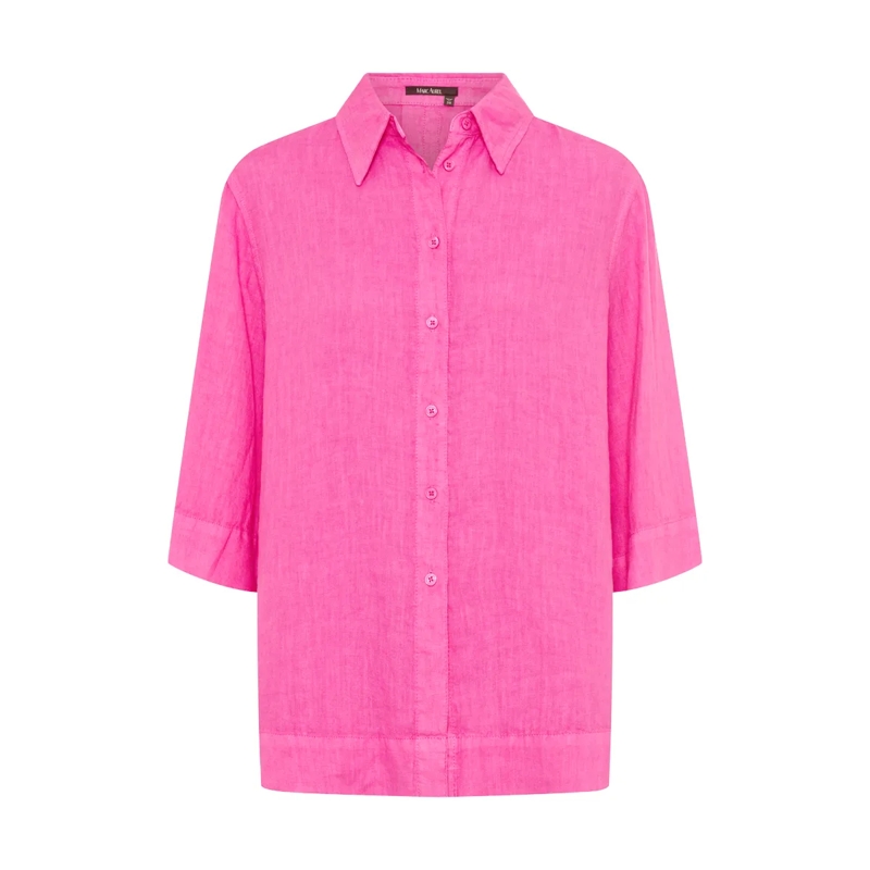 Marc Aurel Hemd Leinenhemd pink