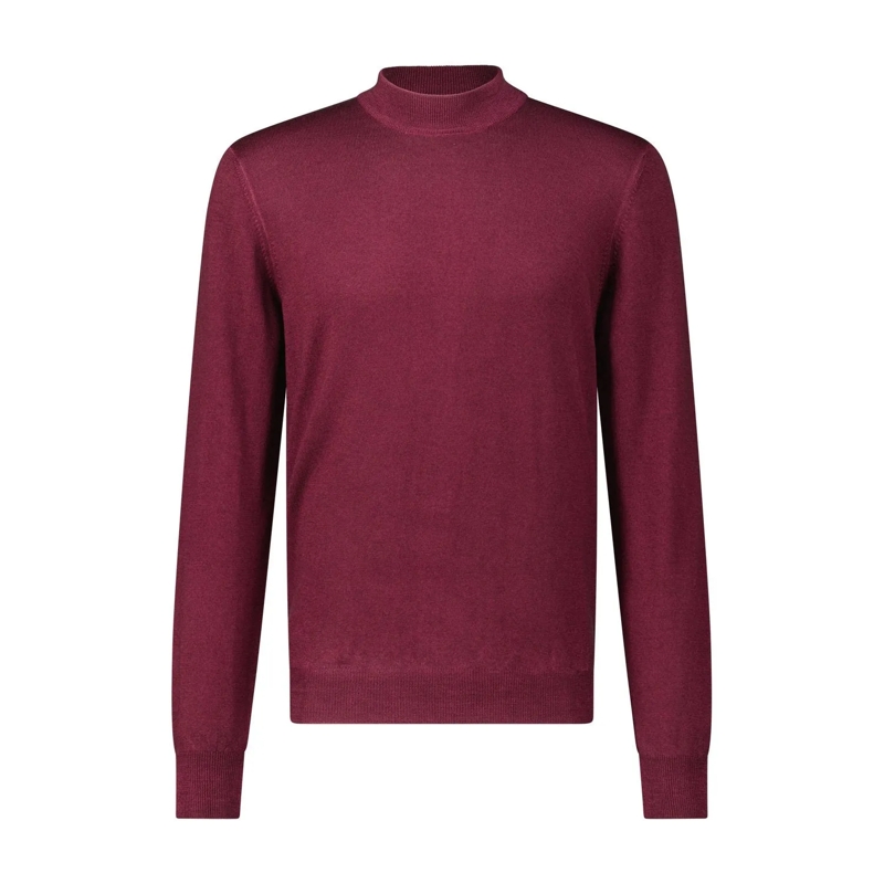 Gran Sasso Rollkragenpullover Strickpullover aus Wolle blau(Image 3)