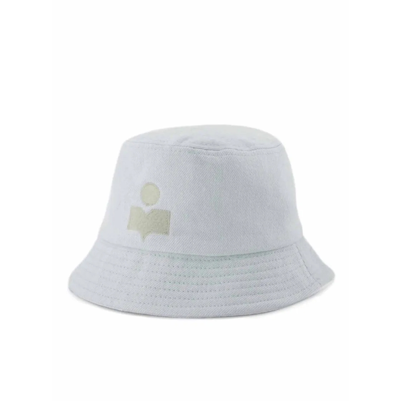 Isabel Marant Hoed Haley-Gb Hat - Aqua - Cotton Blue