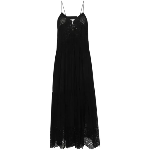 Etoile Isabel Marant Black Sabba Maxi Dress Black 