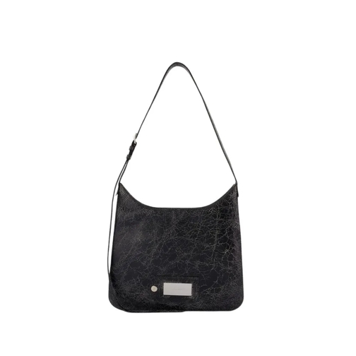 Acne Studios Platt Shoulder Bag - Leather - Black Black Borsa a tracolla