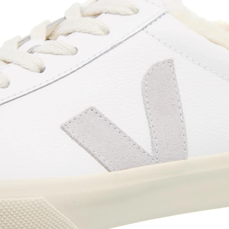 Veja Low-Top-Sneaker Campo Winter Extra White Light Grey(Image 5)