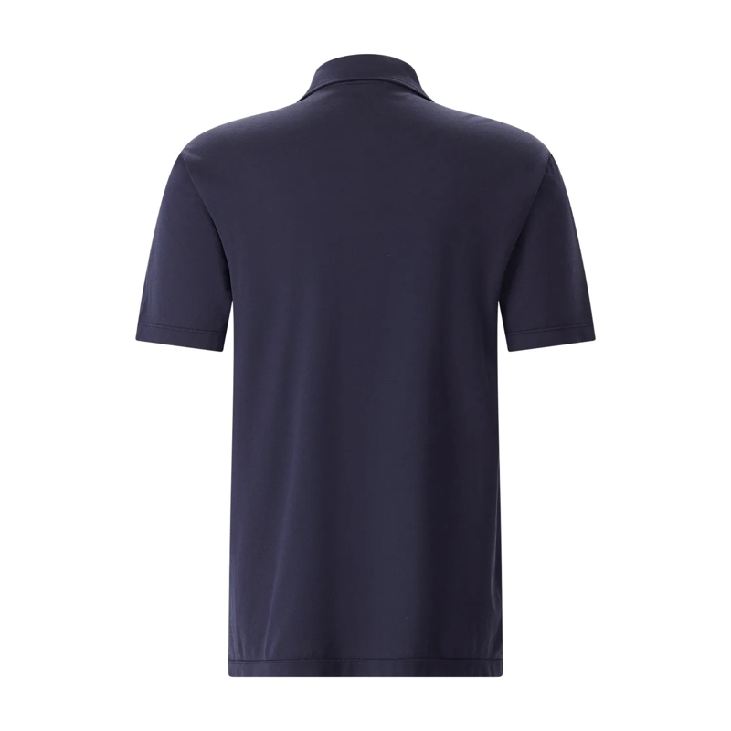 Roberto Collina Polohemd Poloshirt aus Baumwolle weiß(Image 5)