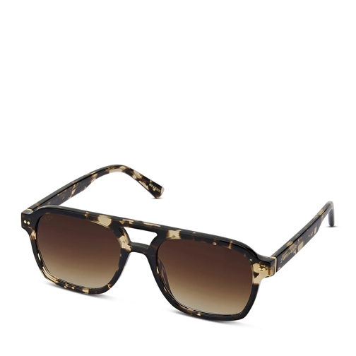 Kapten & Son Sonnenbrille Zurich Edge Crystal Tortoise Brown Crystal Tortoise