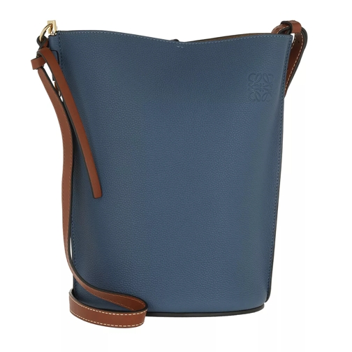Loewe Gate Bucket Bag Varsity Blue/Pecan Borsa a secchiello
