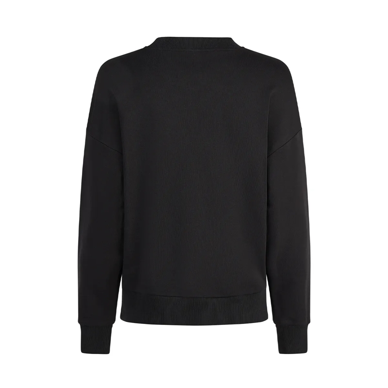 Marc Aurel Sweatshirt Dieser Sweater mit Kurbelstickerei überzeugt mit e schwarz(Image 5)