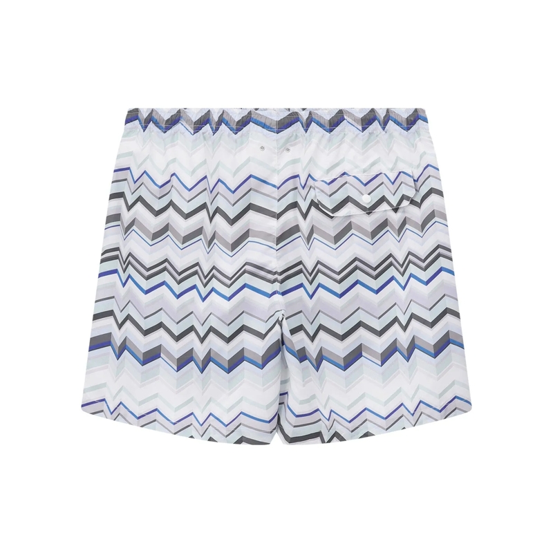 Missoni  Badeshorts mit Muster blau(Image 2)