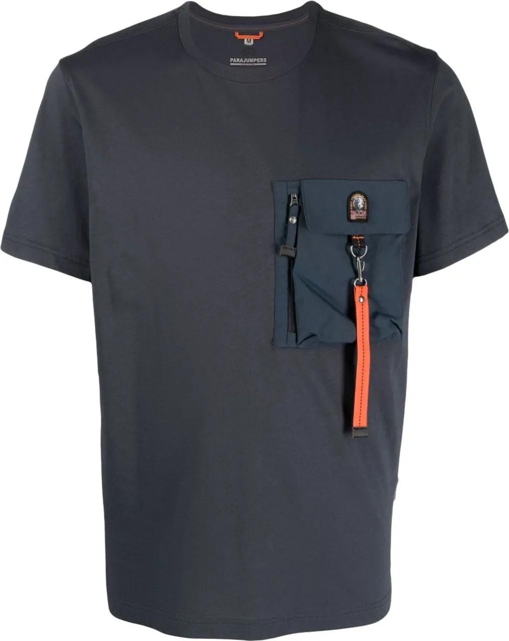 Thumbnail - Parajumpers - T-shirts And Polos Blue - Größe M - blue