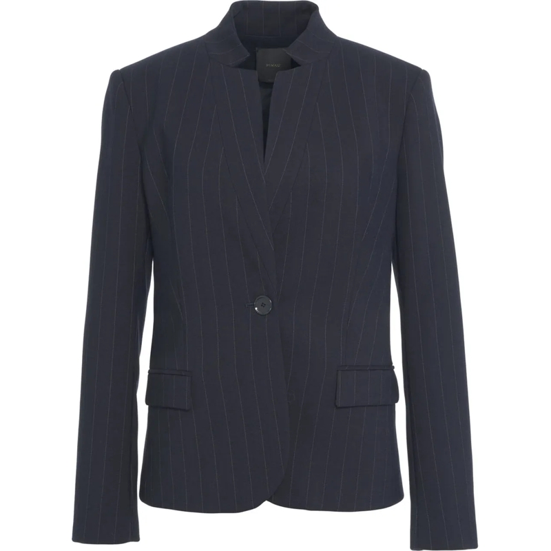 Pinko Blazer Pinstripe blazer blau