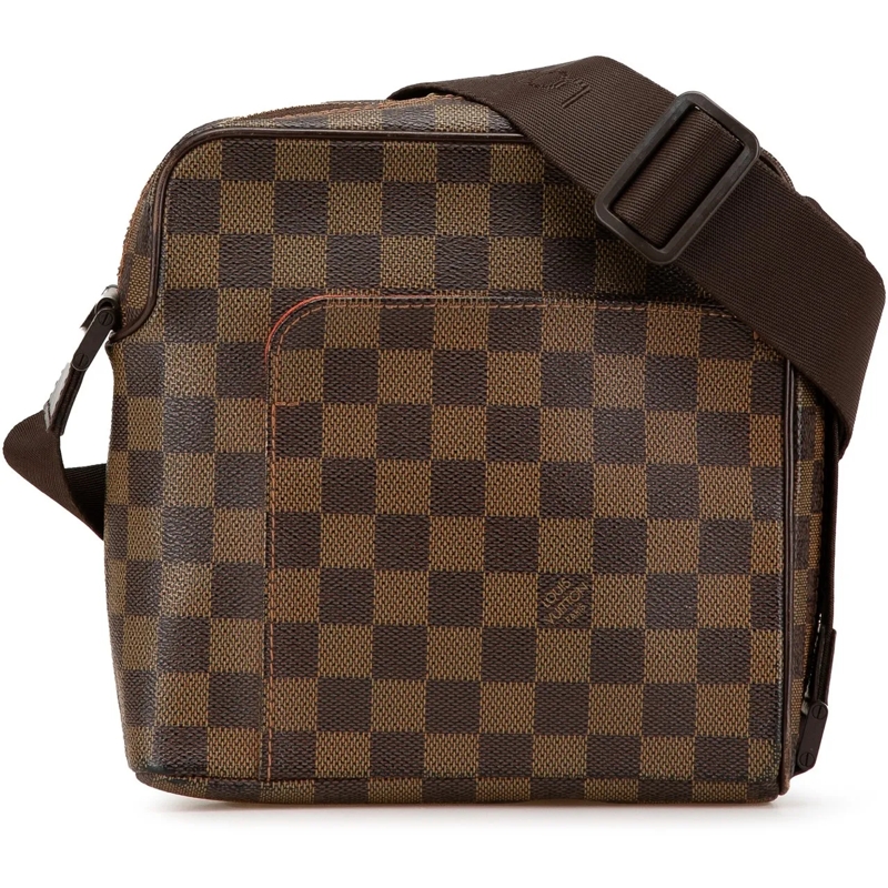 Louis Vuitton Sac à bandoulière Damier Ebene Olav PM braun