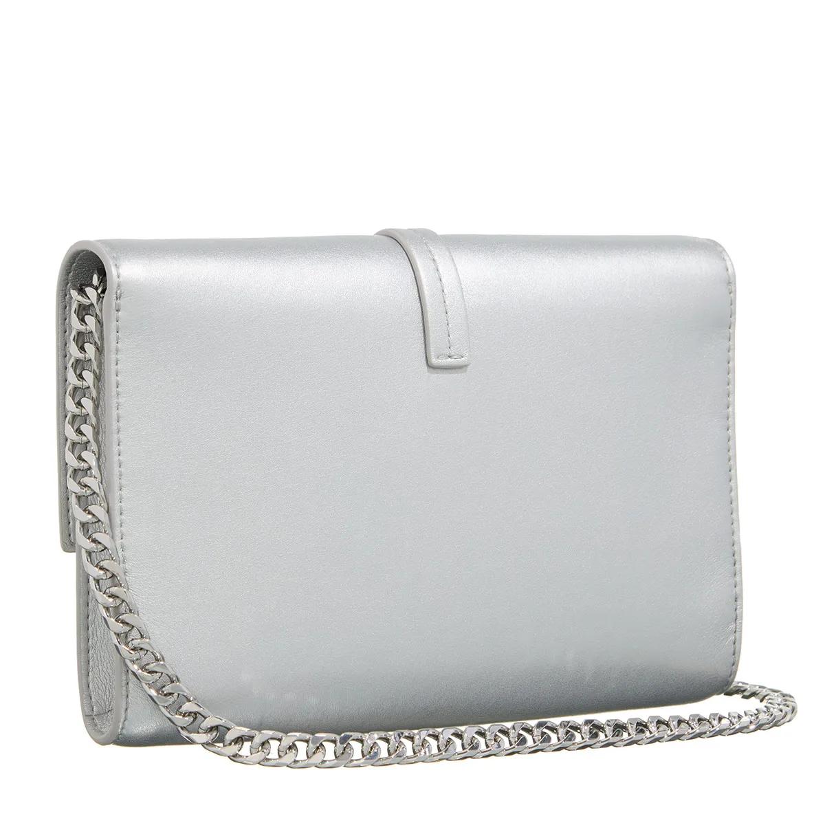 HUGO Clutches Mel Clutch Chain-L in zilver