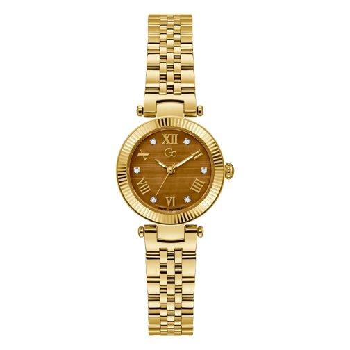 GC Flair Yellow Gold Quartz Horloge
