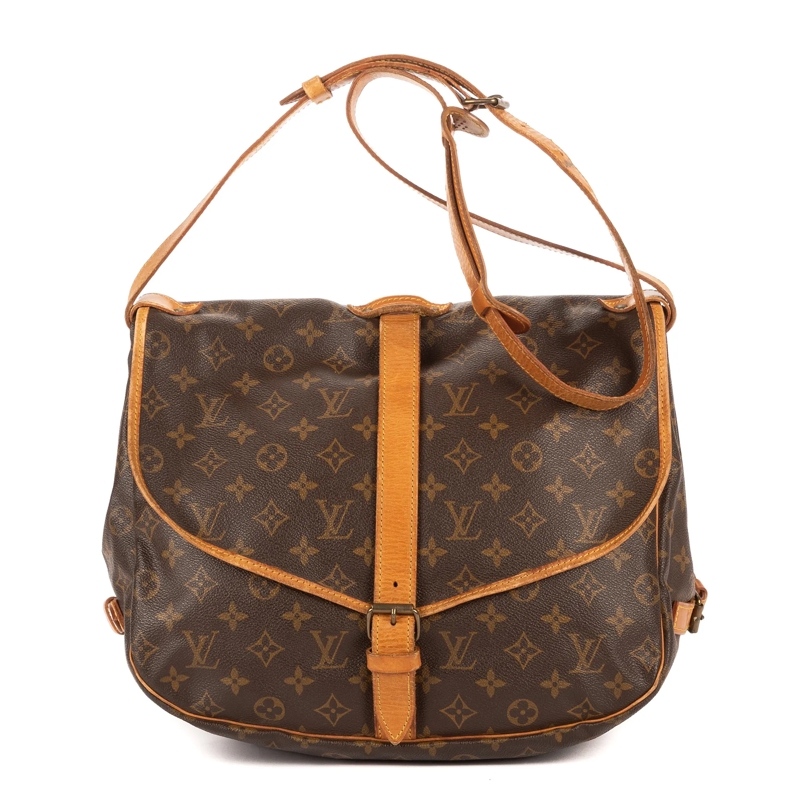 Louis Vuitton Crossbody Bag Saumur GM braun