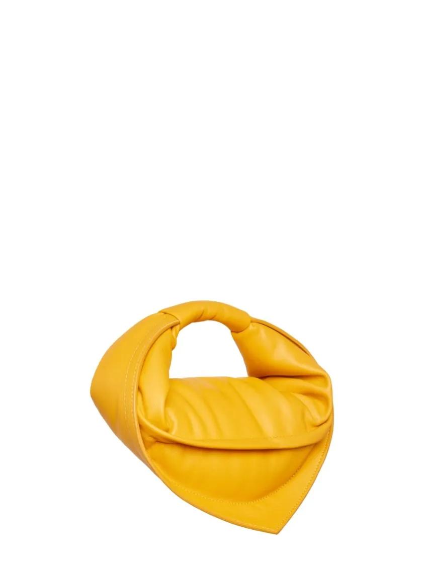 Federico Cina Hobo bags Mini "Tortellino" Bag in geel