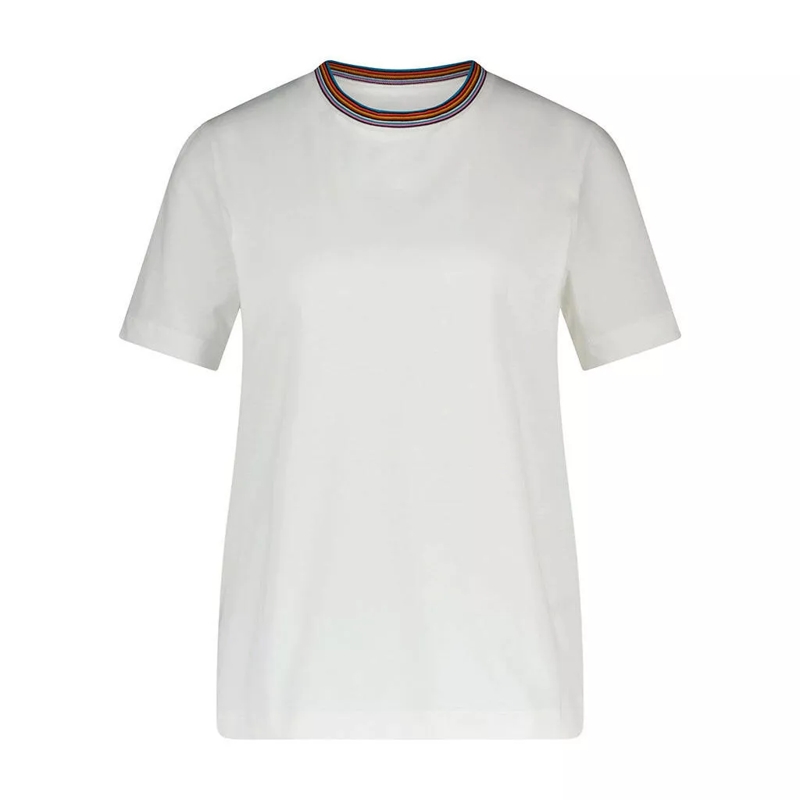 Paul Smith T-Shirt Bordede Short Sleeves T-Shirt White