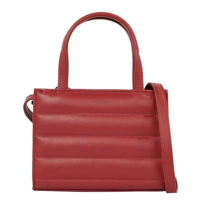 Calvin Klein Sac à bandoulière Quilt Handtasche Rot