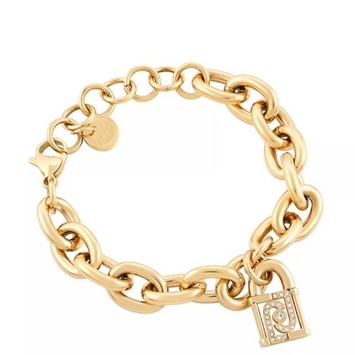 LIU JO Bracelet Chains Lock  Gold Armband